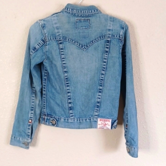 TRUE Religion Washed Denim Jacket. - Picture 4 of 5